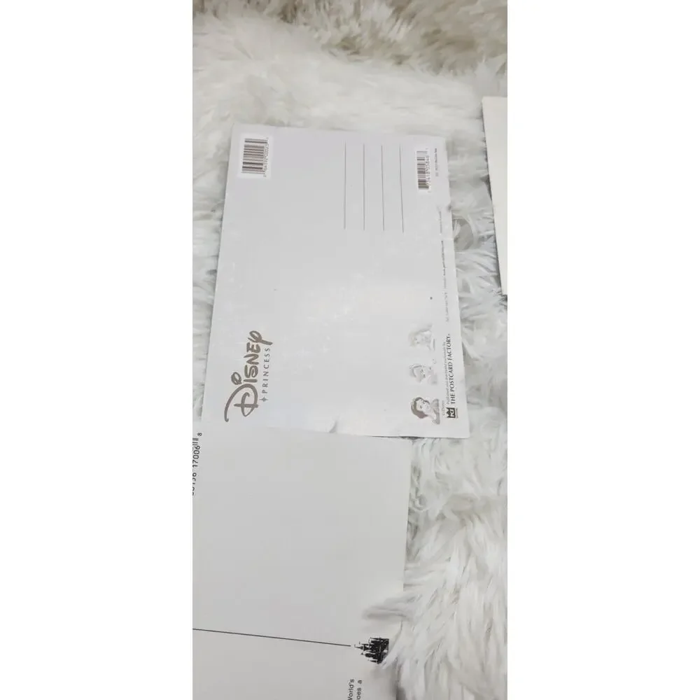 Vintage Disney Lot of 5 Postcards Maleficent Snow White Disney Castles READ - Picture 14 of 14